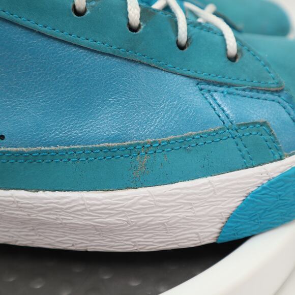 Nike Blazer SP High Men Sz 13 Shoes Blue Lacquer White Hi Top Sneaker 379416-401 - Picture 4 of 16